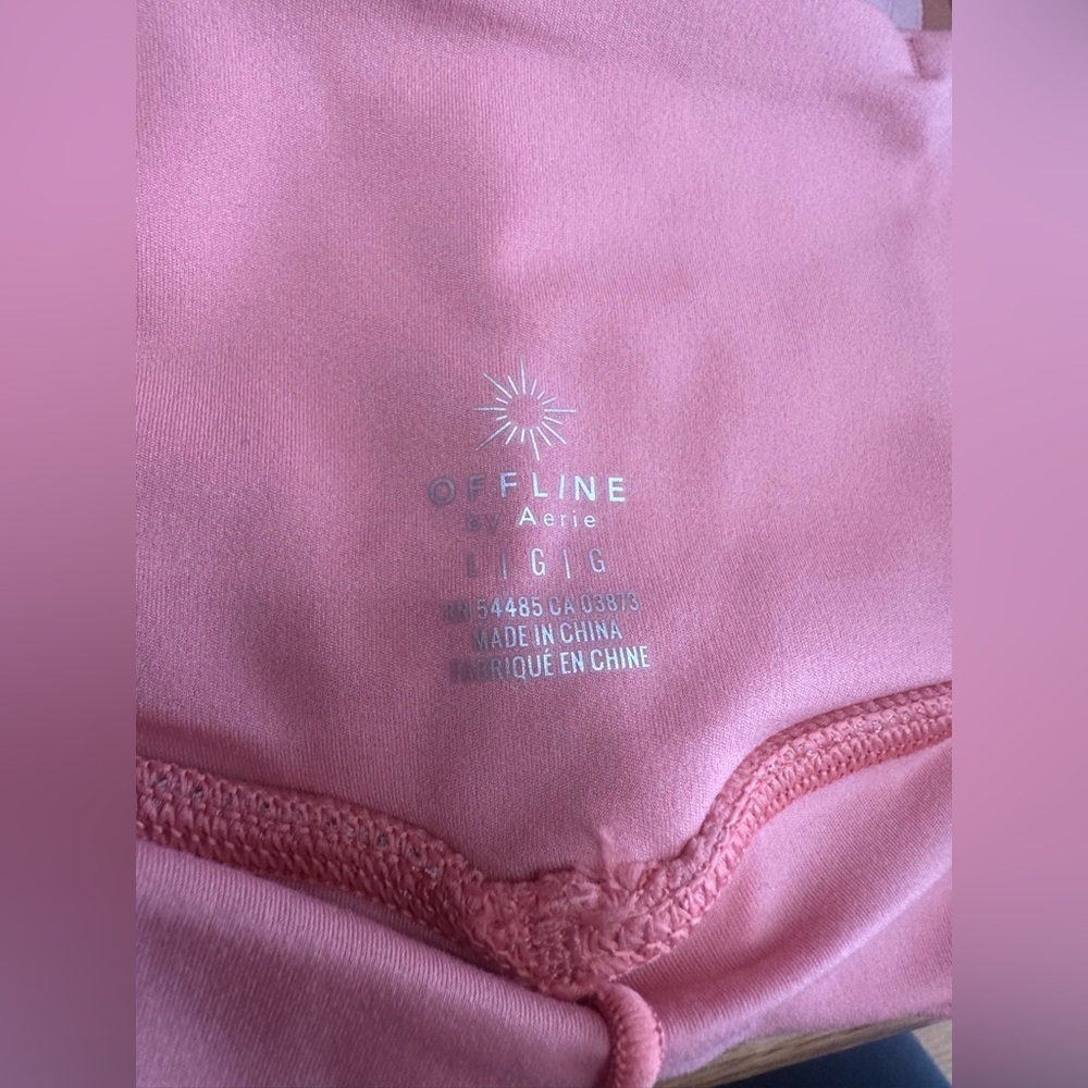 AERIE NWT OFFLINE By Aerie Real Me Shorts size Large - Picture 12 of 14